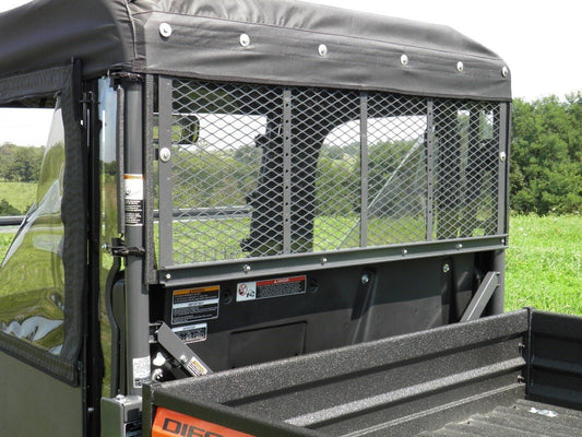 Kubota RTV XG850 (Sidekick) - 1 Pc Lexan Back (KUBX85-LBK-CLR) - 3 Star UTV