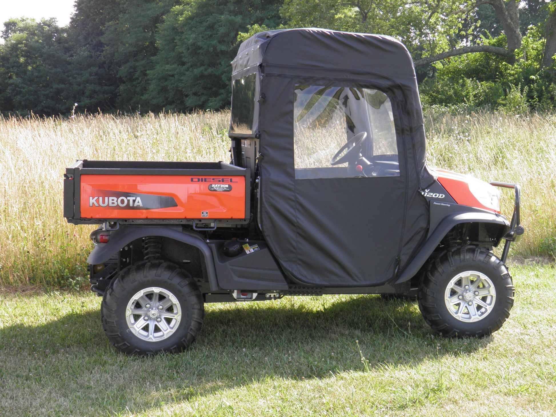 Kubota RTV XG850 (Sidekick) - Full Cab Enclos (KUBX85-FCF-BLK) - 3 Star UTV