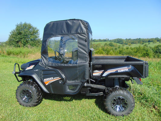 3 Star UTV Kubota RTV XG850 (Sidekick) - Soft Doors - 3 Star UTV