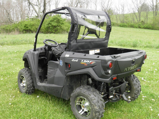 3 Star UTV Kymco 450 - Soft Back Panel (KYM450-BCK-BLK) - 3 Star UTV