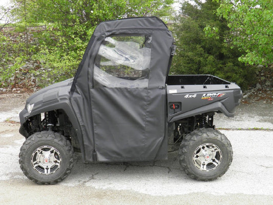 3 Star UTV Kymco 450 - Soft Doors (KYM450-DOF-BLK) - 3 Star UTV