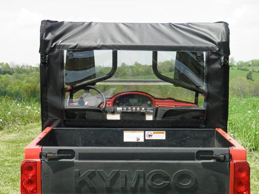 Kymco 700 (2014-2017) - Soft Back Panel (KYM700-BCK-BLK) - 3 Star UTV