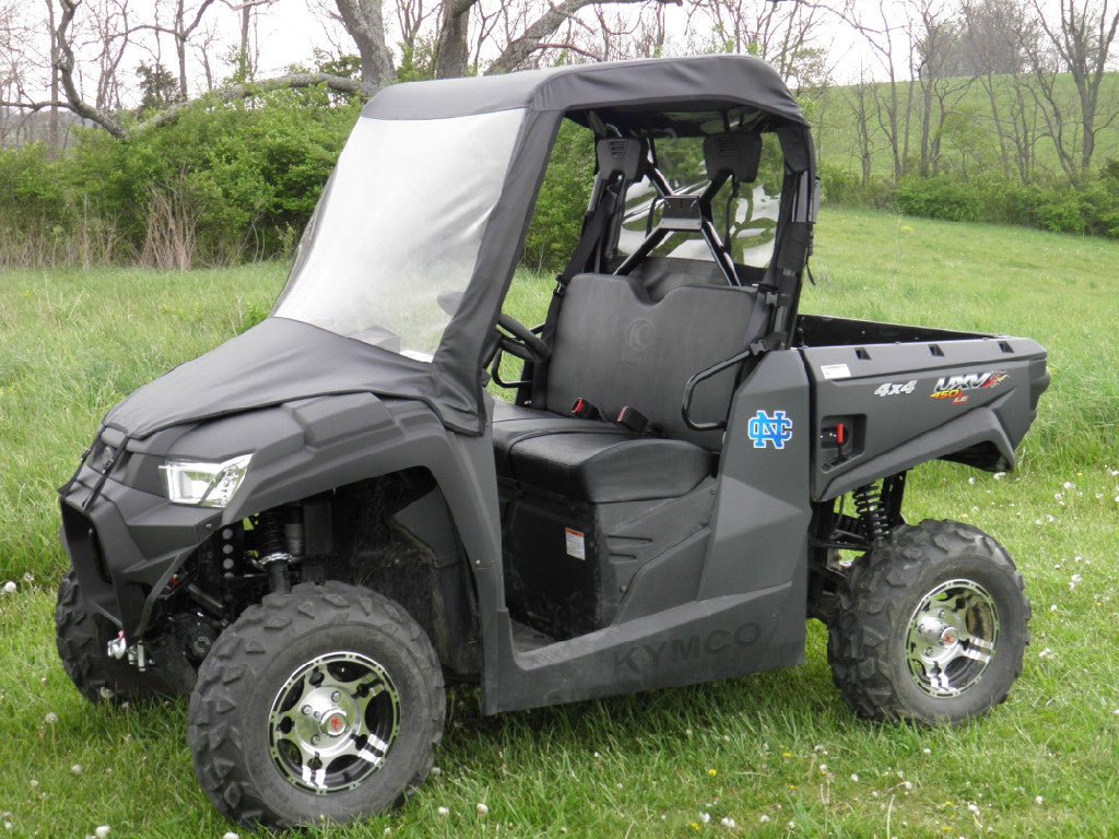 Kymco 700 (2014-2017) - Vinyl Windshield/Top/ (KYM700-WTR-BLK) - 3 Star UTV