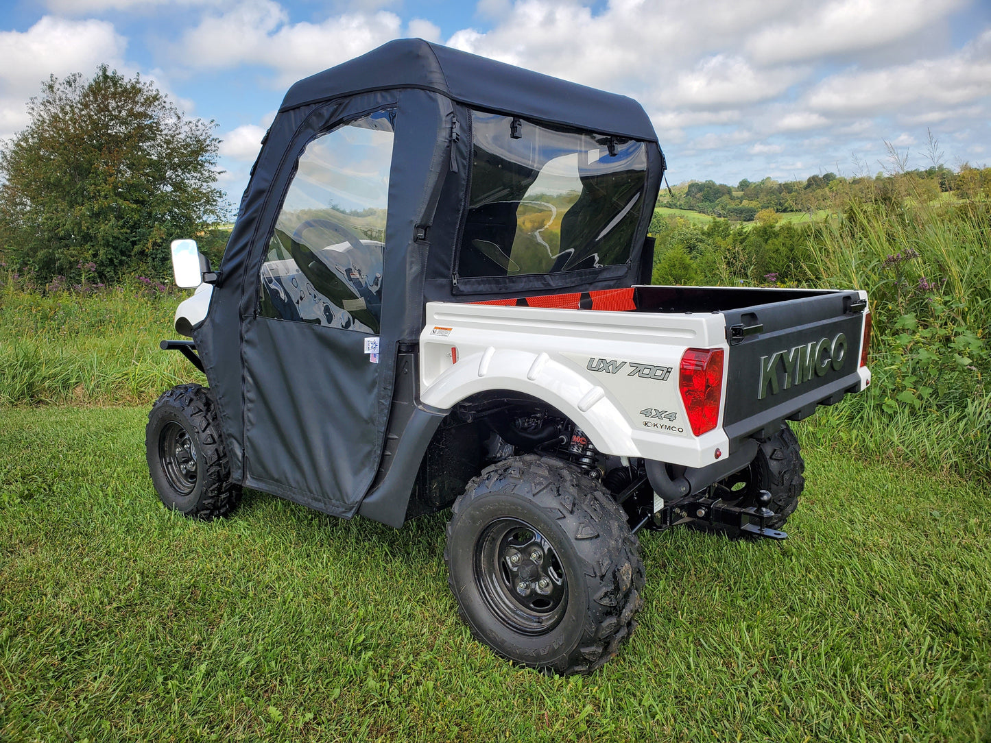 Kymco 700 (2018+) - Door/Rear Window Combo (KYM721-DRF-BLK) - 3 Star UTV