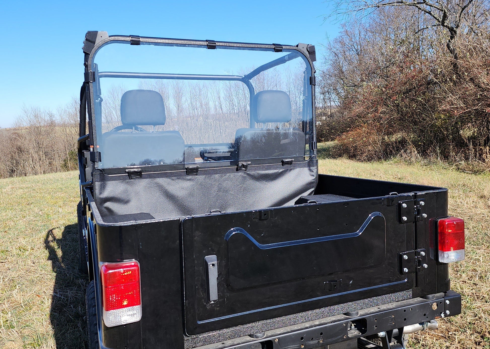 3 Star UTV Mahindra Roxor (2022+) - Lexan Back Panel w/Clamp... - 3 Star UTV