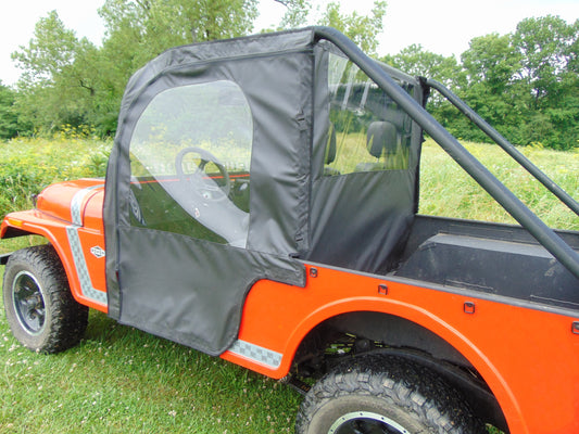Mahindra Roxor - Door/Rear Window Combo (MAHROX-DRF-BLK) - 3 Star UTV