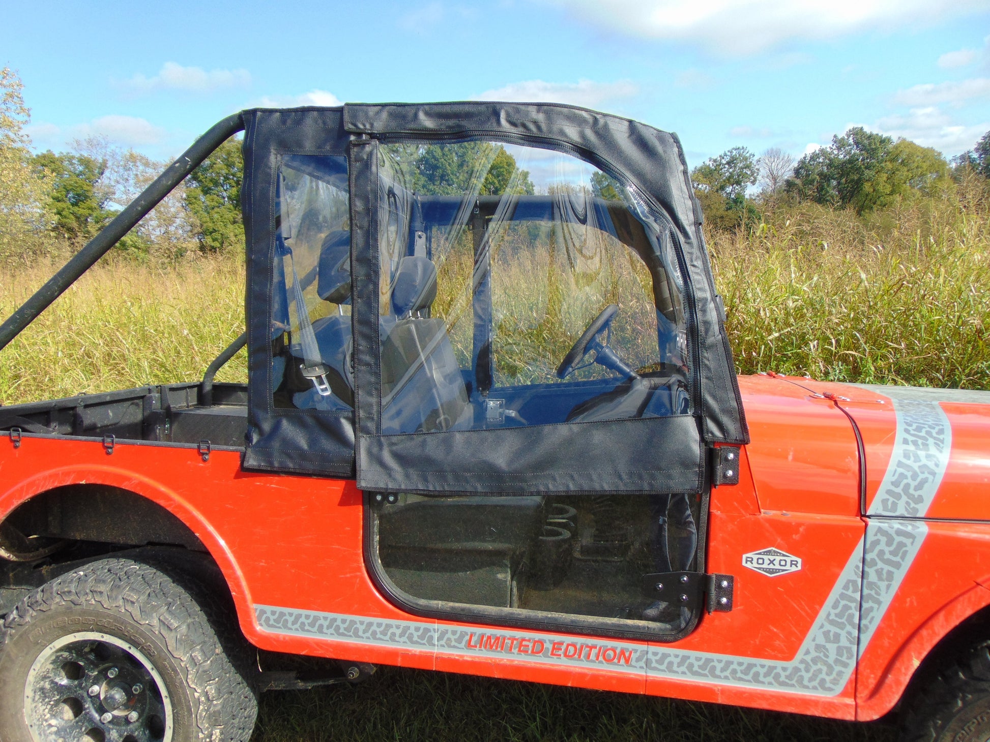 Mahindra Roxor - Full Cab Enclosure for Hard (MAHROX-FCH-BLK) - 3 Star UTV