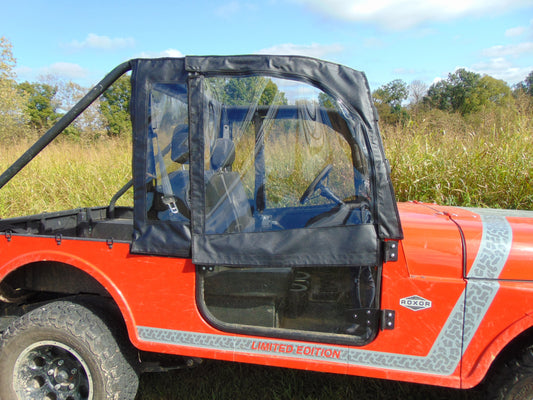Mahindra Roxor - Full Cab Enclosure for Hard (MAHROX-FCH-BLK) - 3 Star UTV