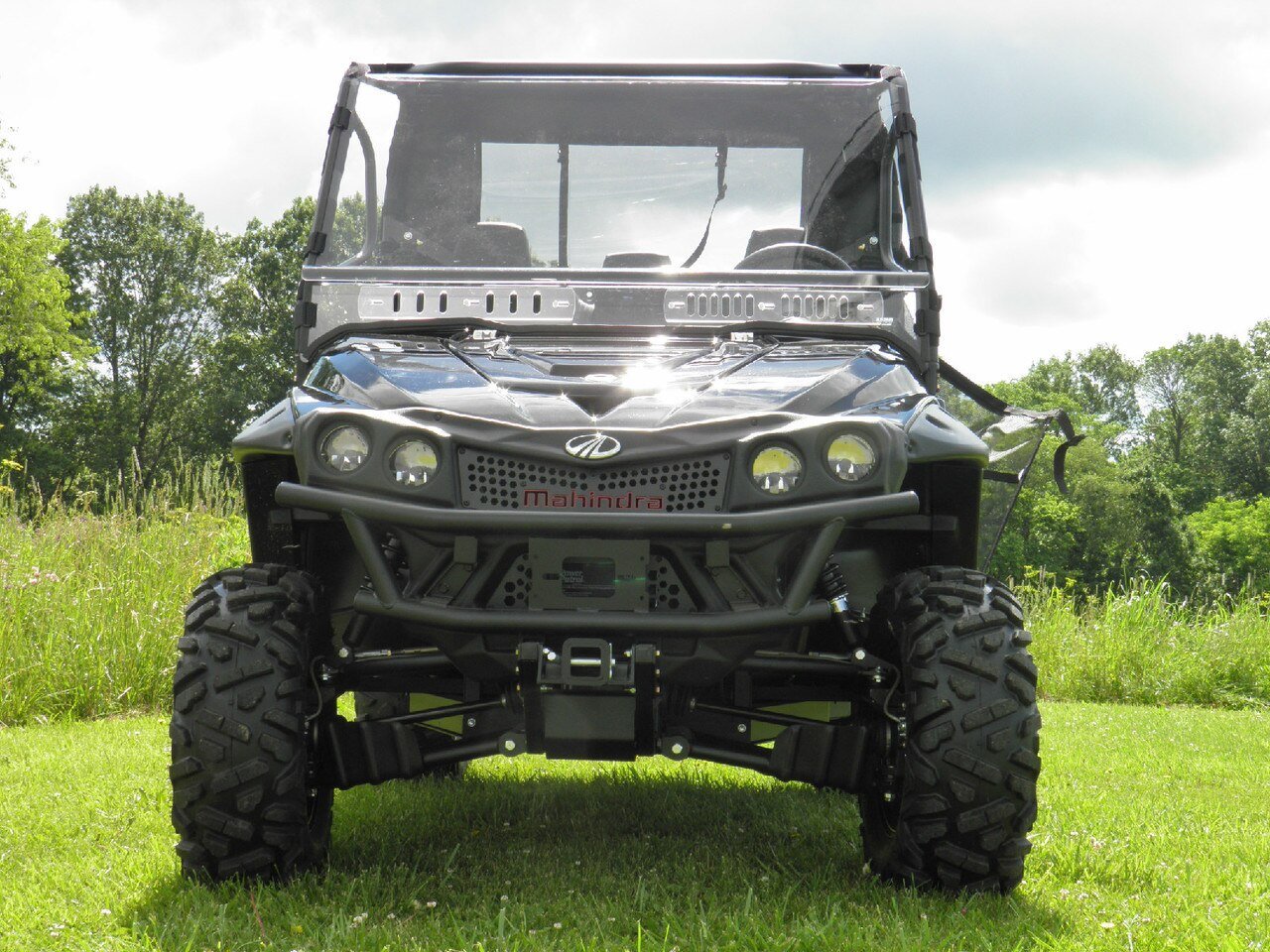 Mahindra 750/1000 - 2 Pc Scratch-Resistant Wi (MAHXTV-GX2-MR1) - 3 Star UTV