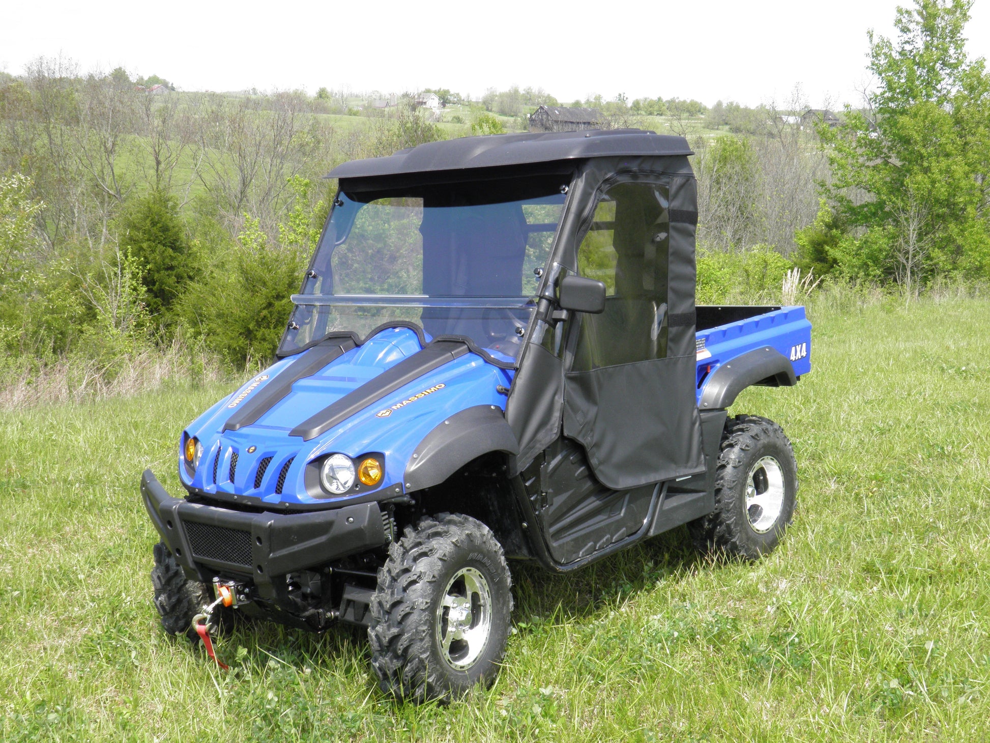 3 Star UTV Massimo 500/700 - Door/Rear Window Combo (Half Doors) - 3 Star UTV