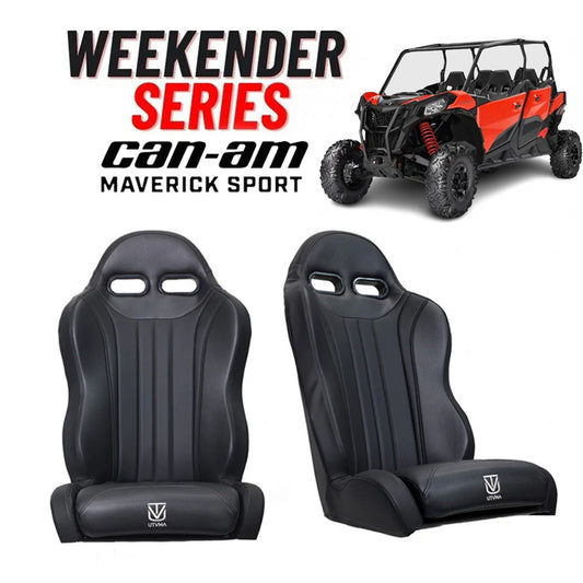 "Weekender" Series Pair of Front Suspension Bucket Seats Maverick Sport MAX (2019-2025)