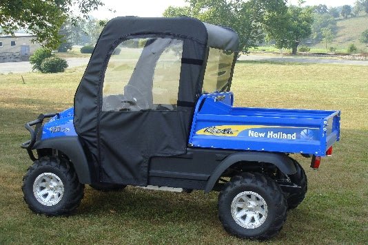New Holland Rustler 115 - Door/Rear Window Combo with Color and Zip Window Options