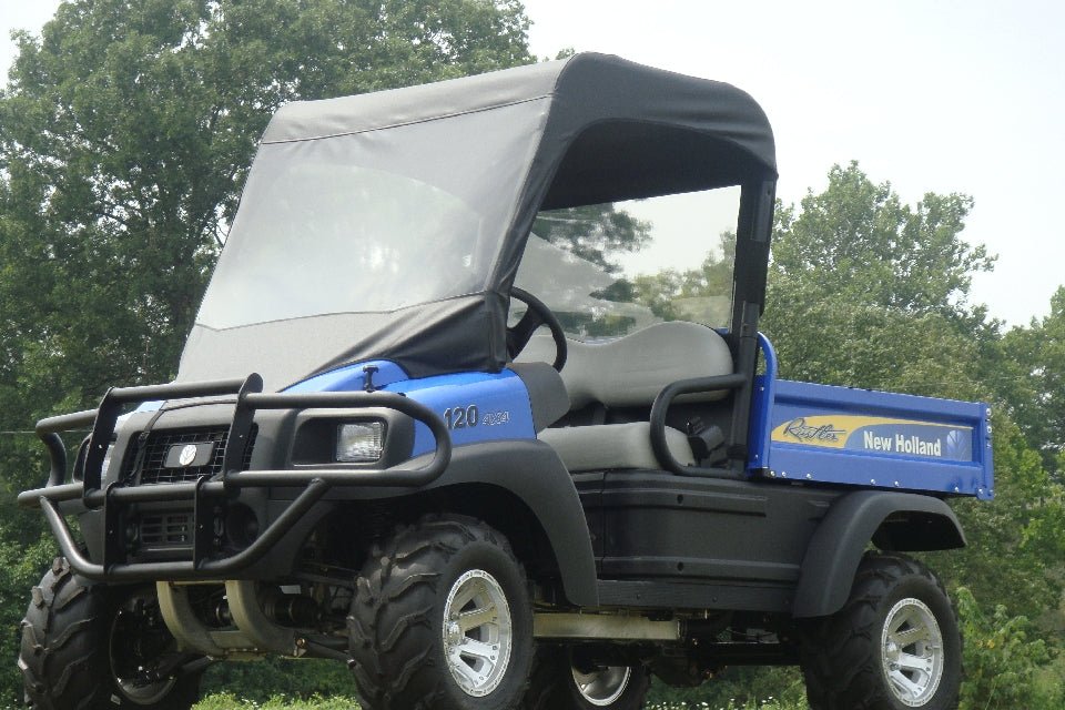 3 Star UTV New Holland Rustler 115 - Vinyl Windshield/Top/Rear... - 3 Star UTV