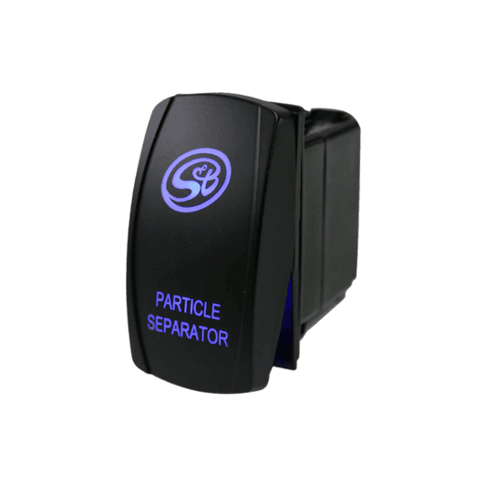 S&B LED Rocker Switch w/ S&B Logo for Particle Separator - S&B