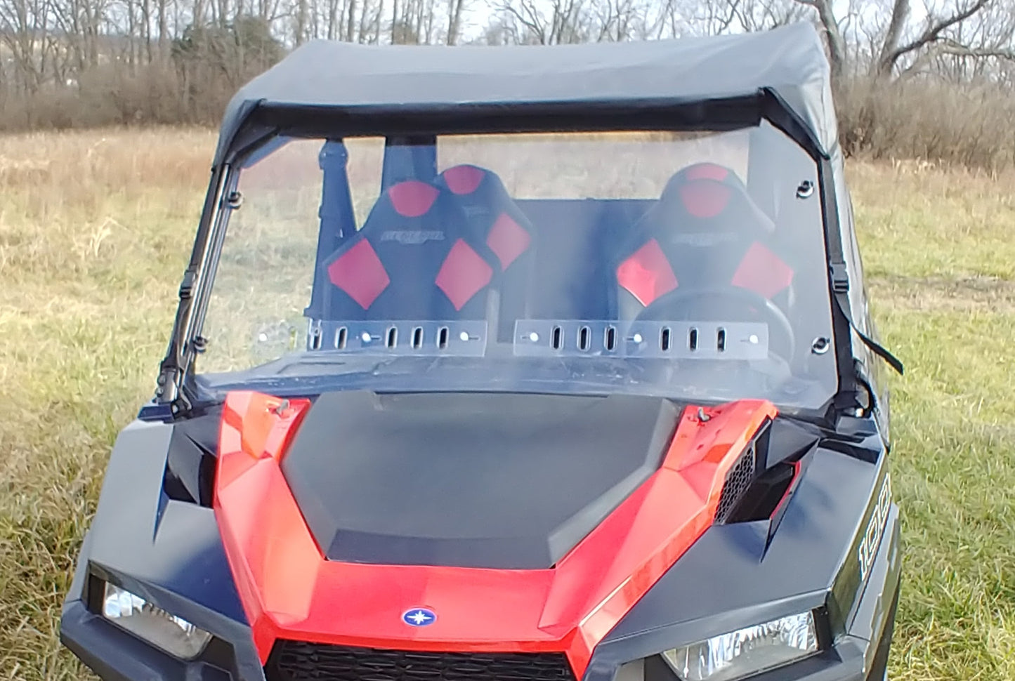 Polaris General Crew - Full Cab Enclosure for Hard Windshield