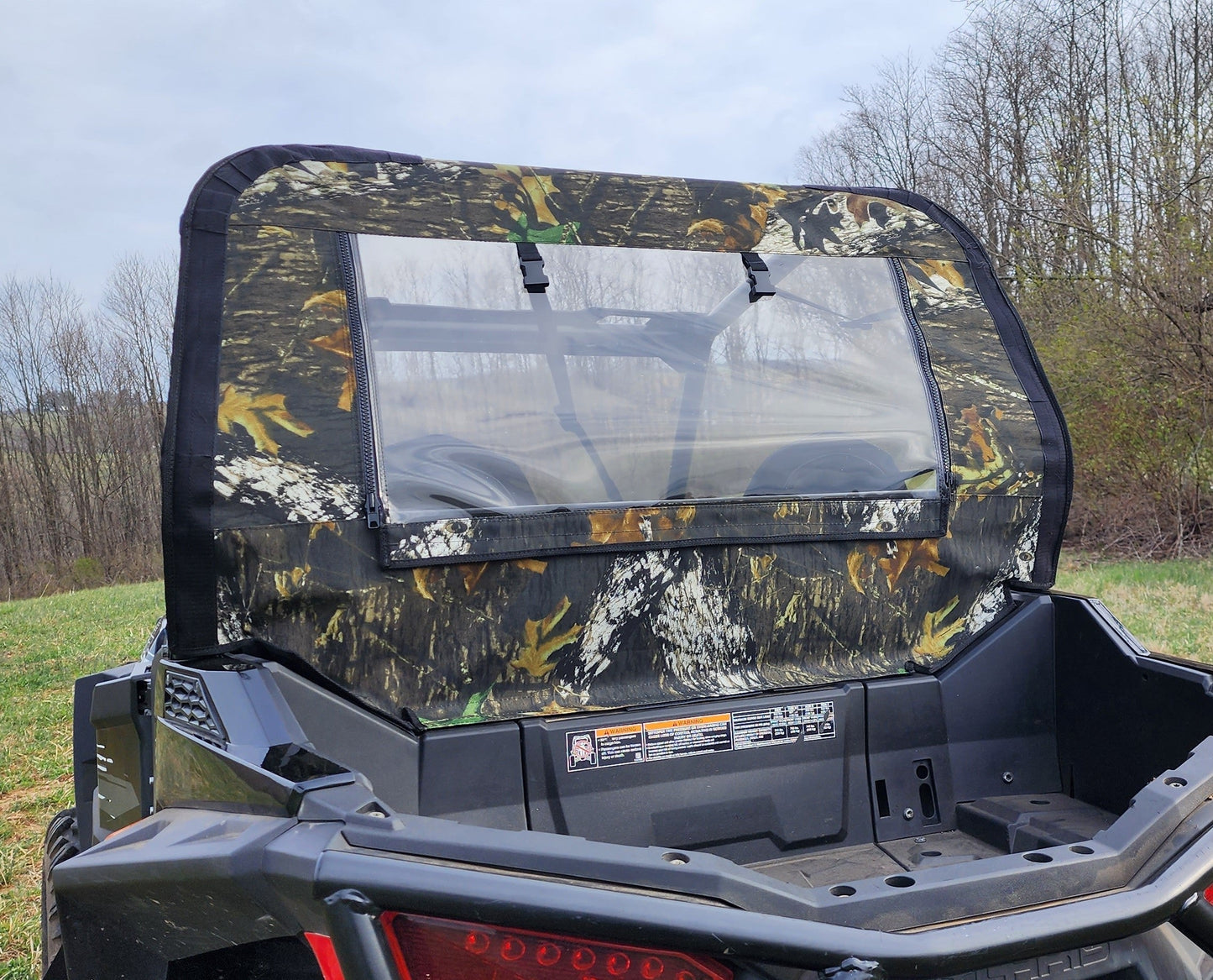 3 Star UTV Polaris RZR 900 - Soft Back Panel - 3 Star UTV
