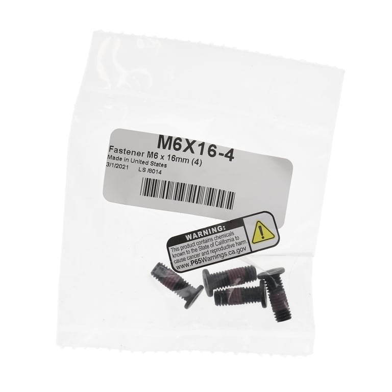 M6 X 16mm Fastener with Threadlocker - M6X16L | Wiseco