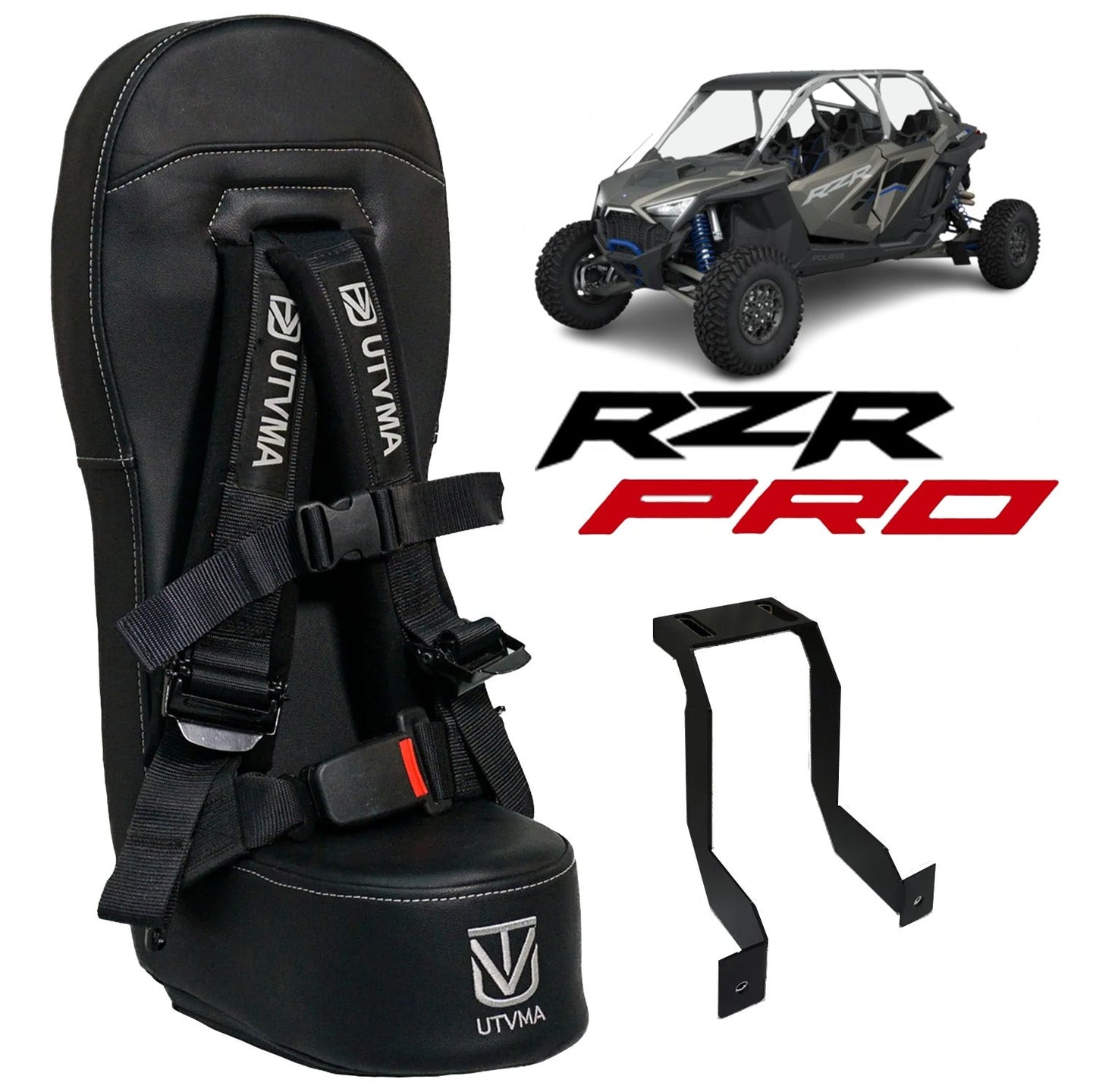 UTV Mountain Accessories RZR 4 PRO R Front Bump Seat (2025+) - UTV Mountain Accessories