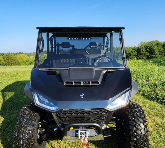 3 Star UTV Segway UT10 Crew 1-Piece Front Windshield with Ligh... - 3 Star UTV
