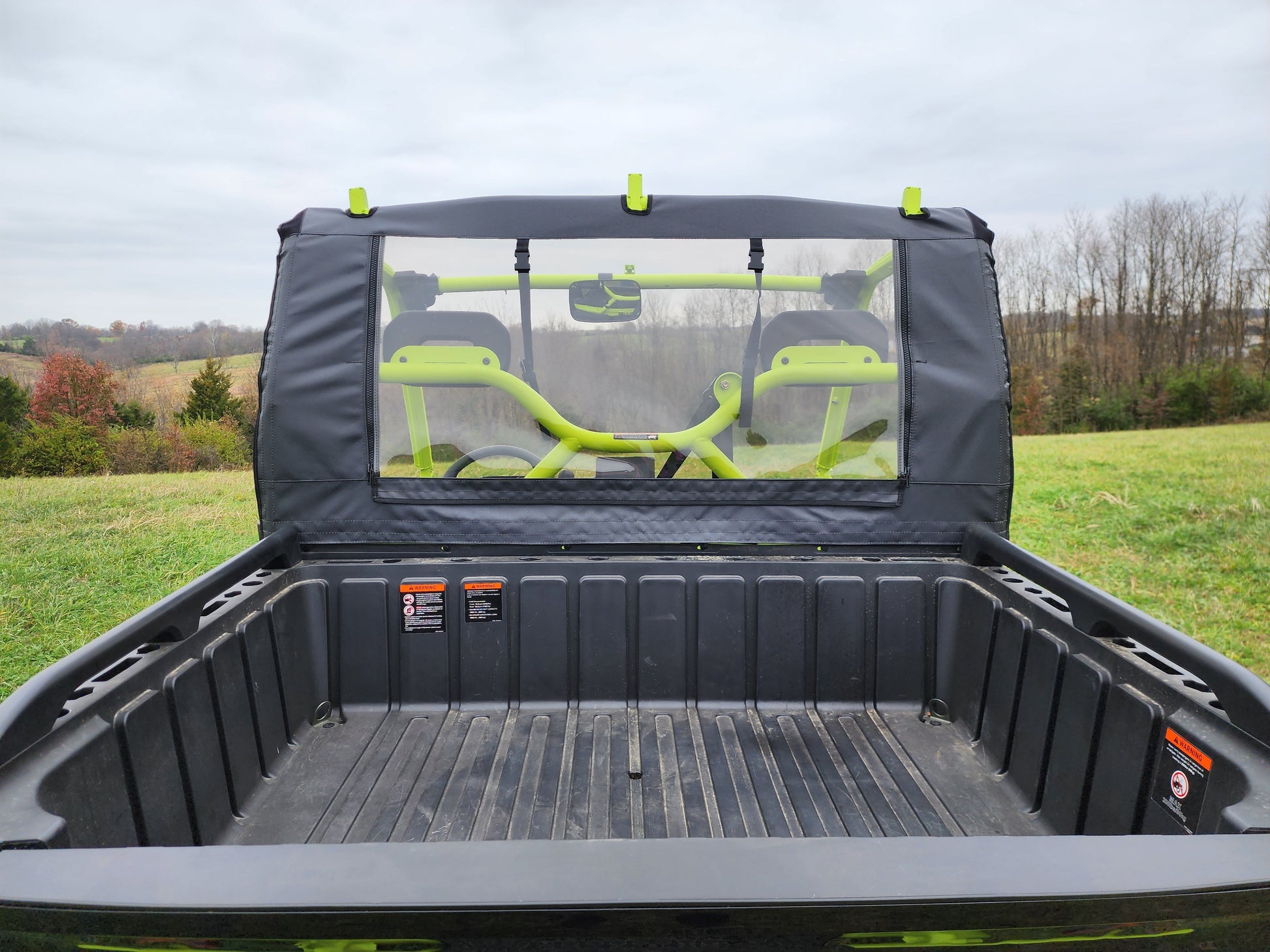 3 Star UTV Segway UT10 - Soft Back Panel (SEGFUG-BCK-BLK) - 3 Star UTV