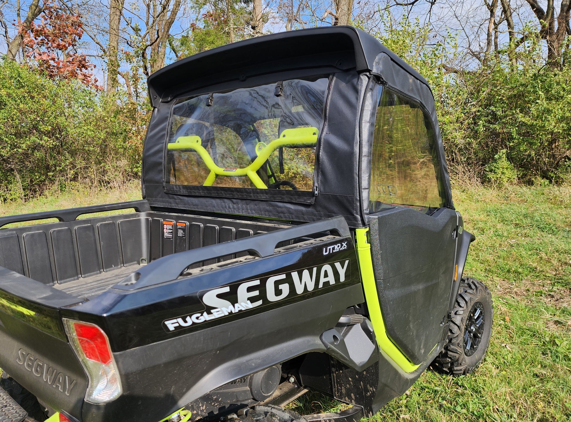 Segway UT10 - Upper Door/Rear Window Combo (SEGFUG-DRH-BLK) - 3 Star UTV