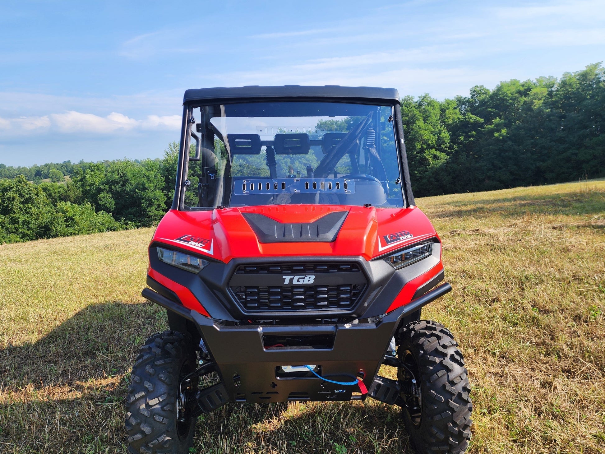 3 Star UTV TGB LandMax 1000 - 1 Pc Scratch-Resistant Windshield - 3 Star UTV