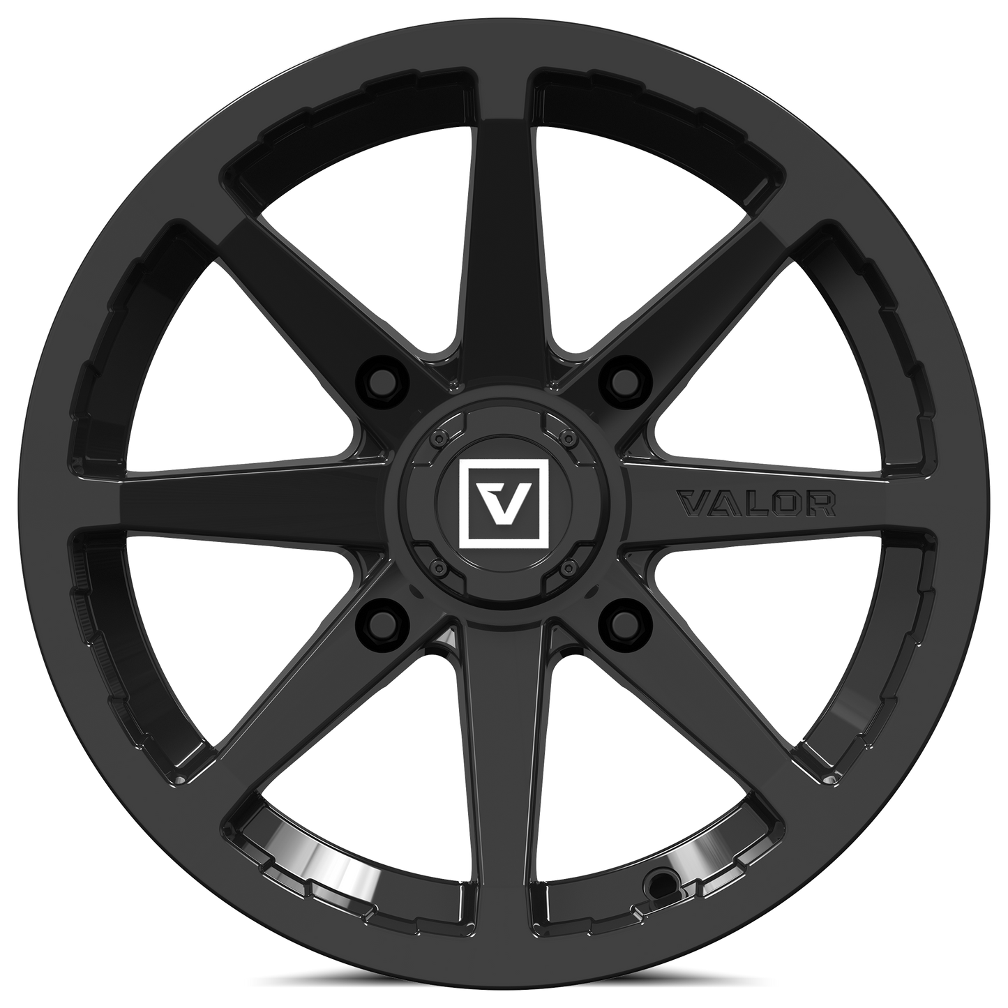 V01 UTV Wheel Gloss Black