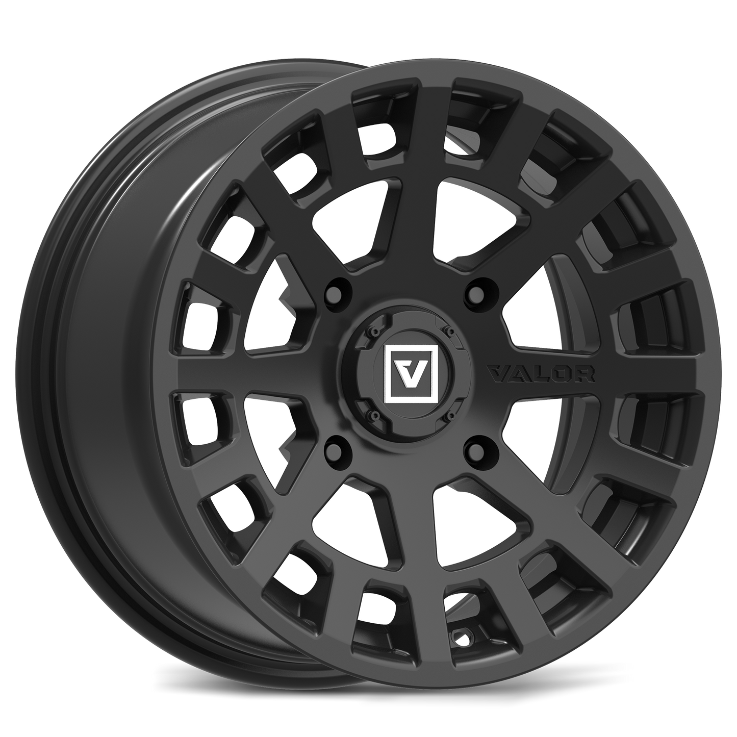 V04 UTV Wheel Satin Black