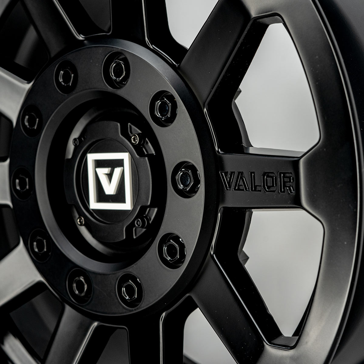 V02 UTV Wheel Satin Black