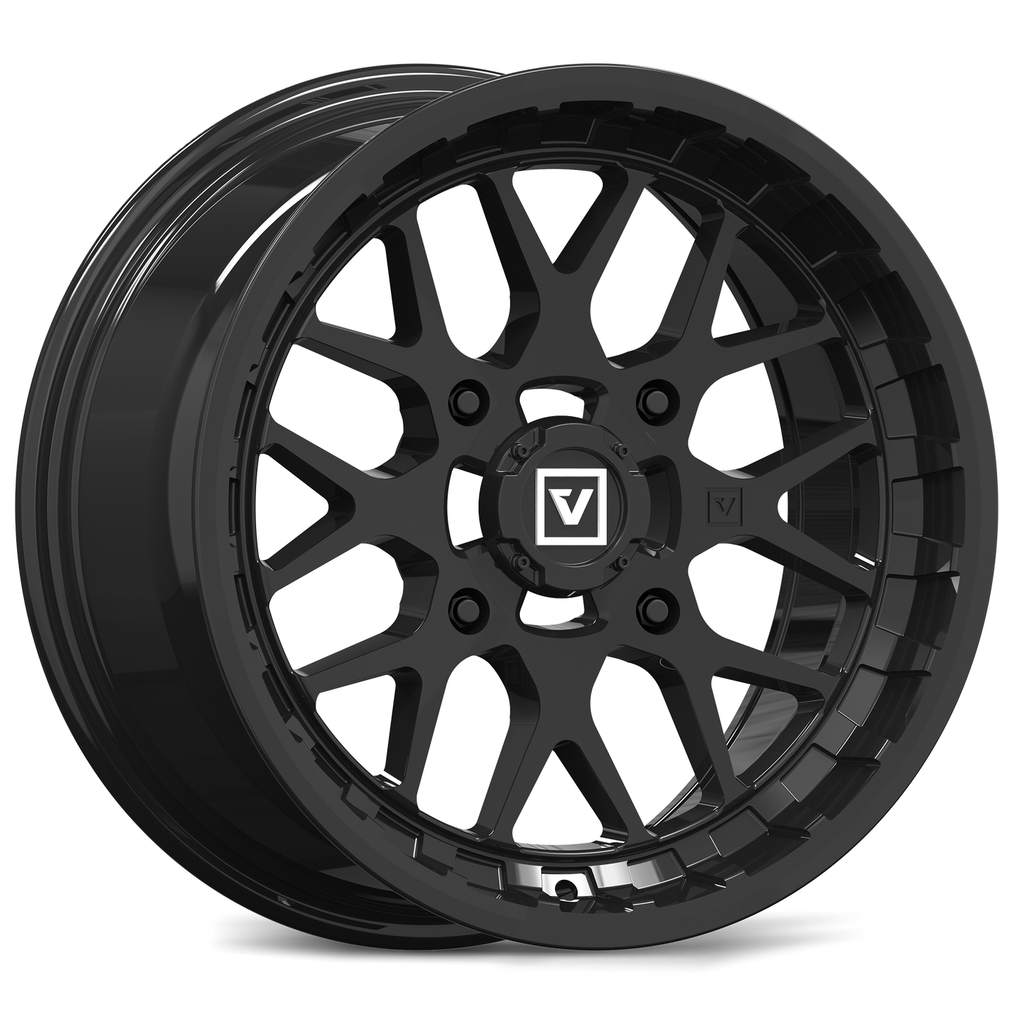 V03 UTV Wheel Gloss Black