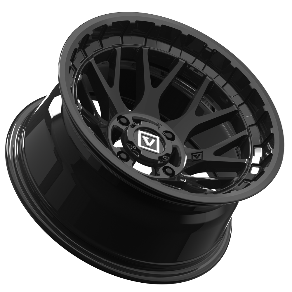 V03 UTV Wheel Gloss Black