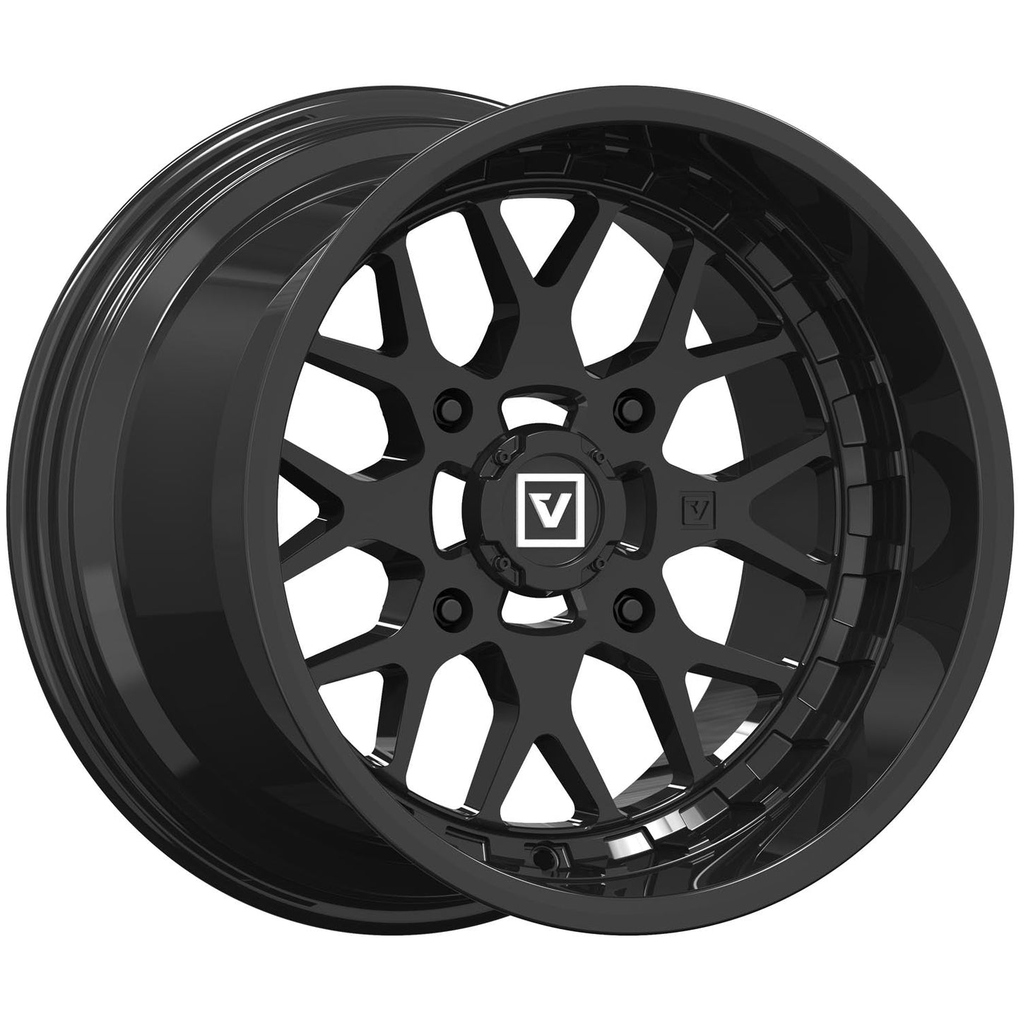 V03 UTV Wheel Gloss Black