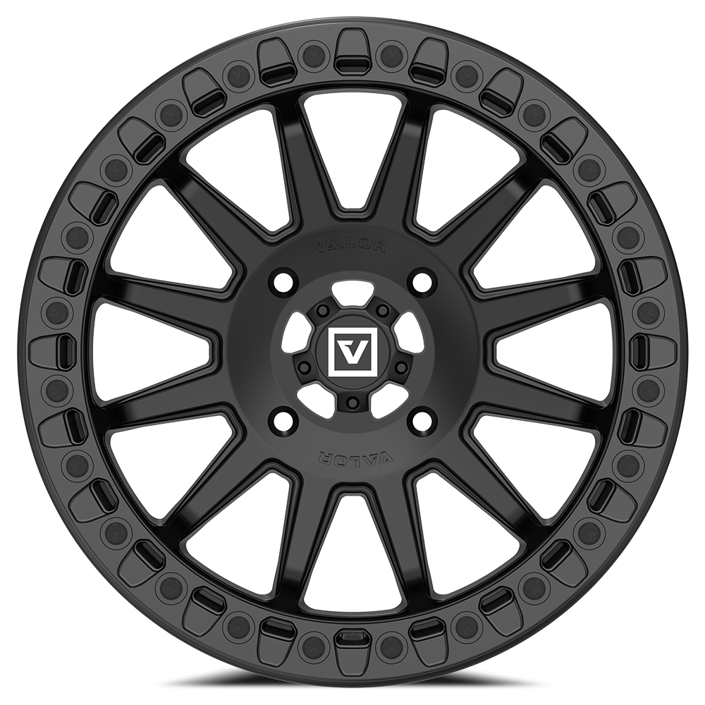 V09 Beadlock UTV Wheel Satin Black