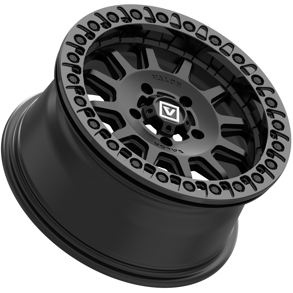 V09 Beadlock UTV Wheel Satin Black