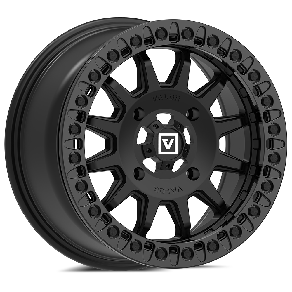V09 Beadlock UTV Wheel Satin Black