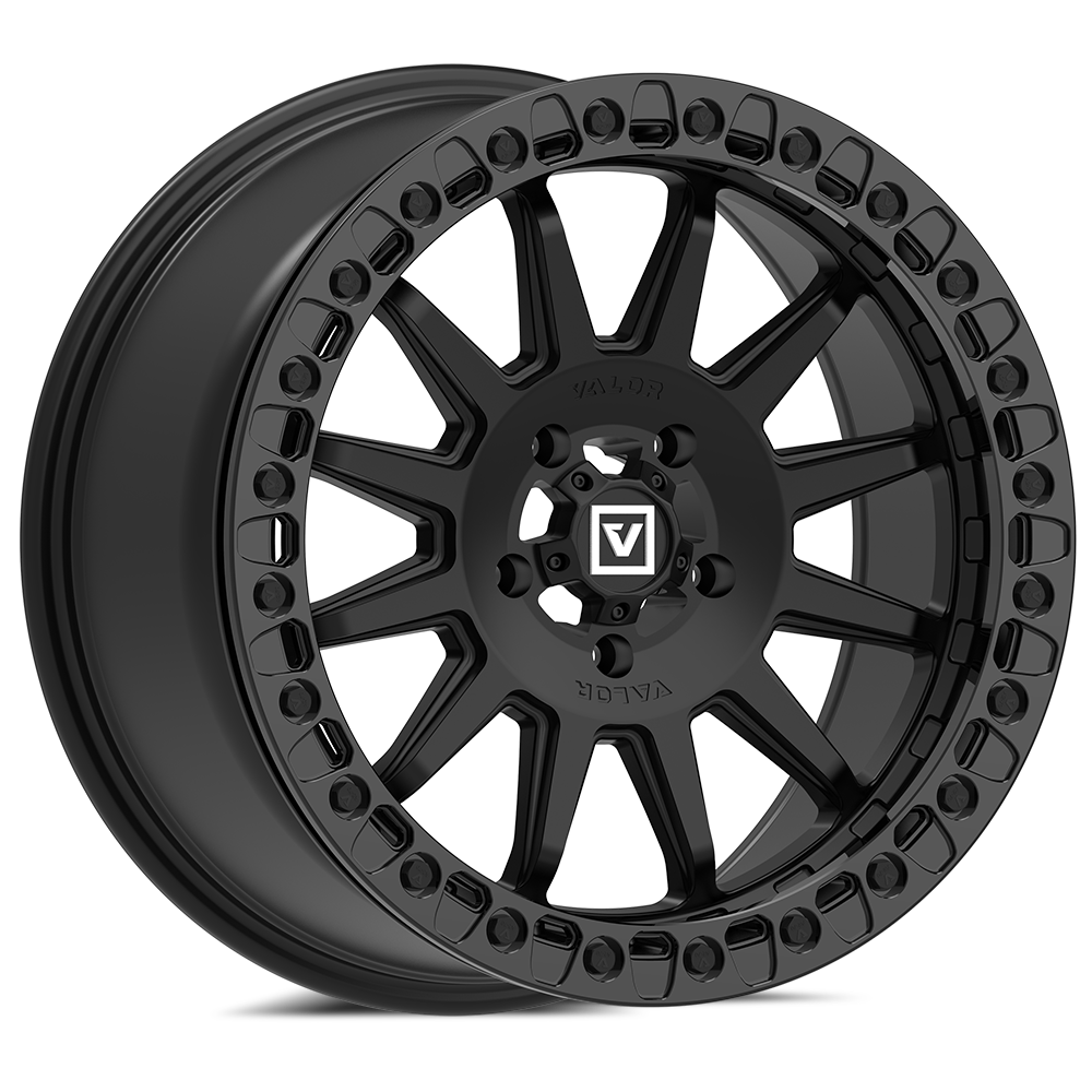 V09 Beadlock UTV Wheel Satin Black