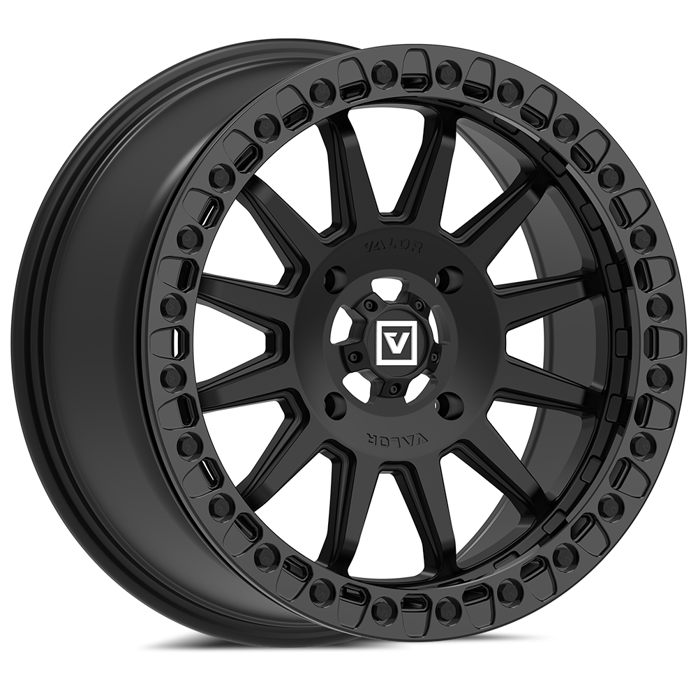 V09 Beadlock UTV Wheel Satin Black