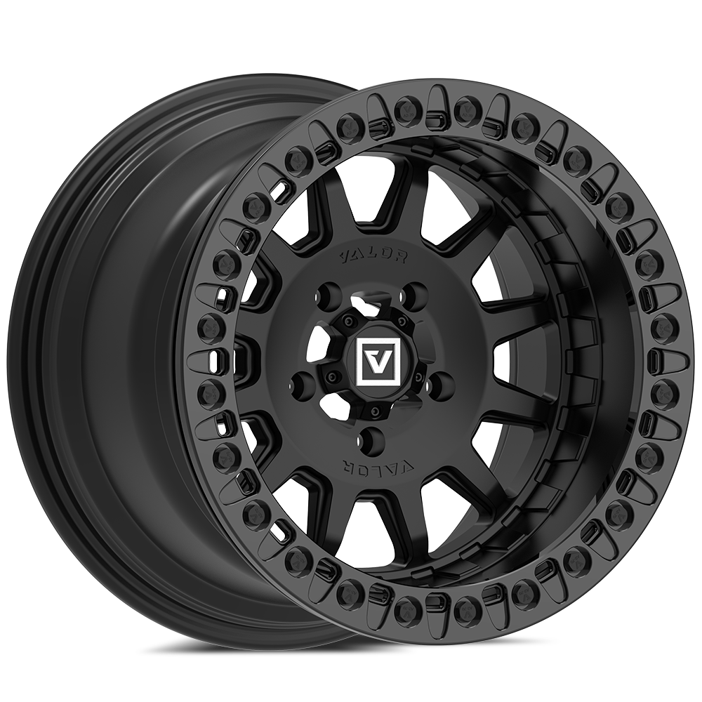 V09 Beadlock UTV Wheel Satin Black