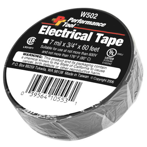 Electrical Tape 3/4" X 60' - W502 | PT