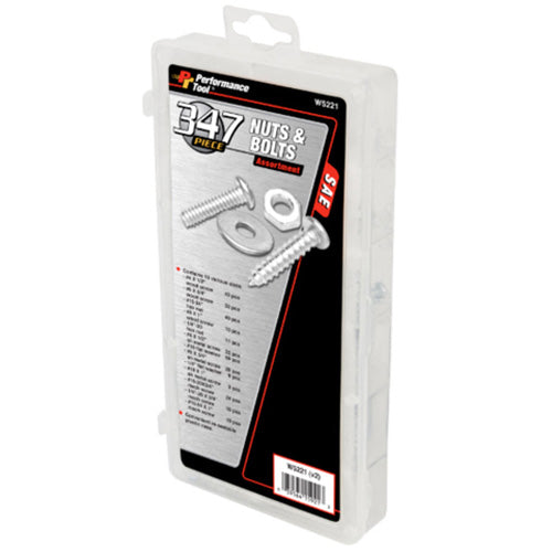Nut & Bolt Assortment - Sae - W5221 | PT