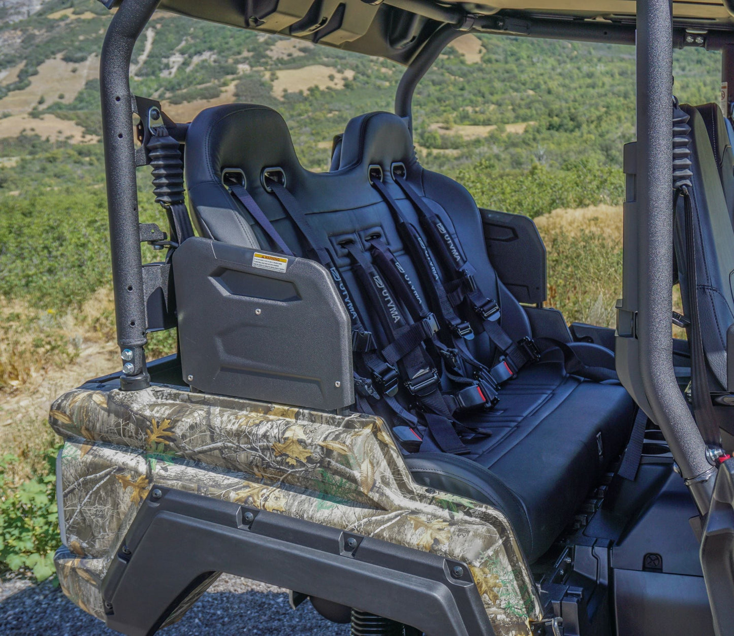 Wolverine RMAX 4 Rear Bench Seat (2021-2024)