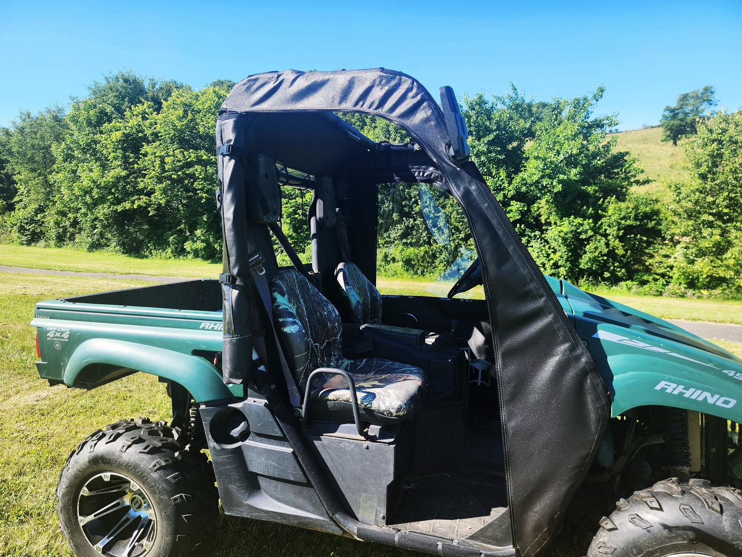 Yamaha Rhino - Full Cab Enclosure for Hard Windshield (Full Doors)