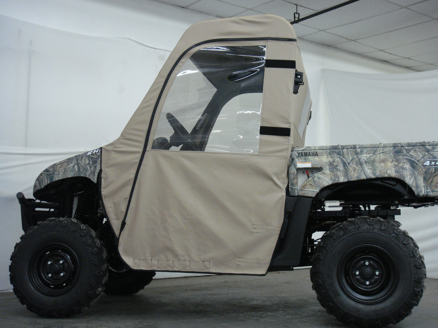 3 Star UTV Yamaha Rhino - Full Cab Enclosure with Vinyl Windsh... - 3 Star UTV