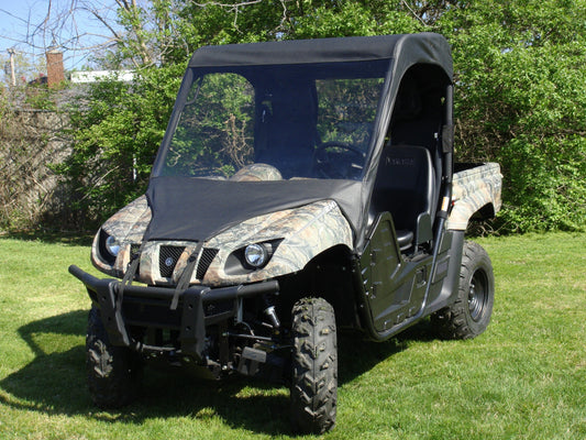 3 Star UTV Yamaha Rhino - Vinyl Windshield/Top Combo - 3 Star UTV