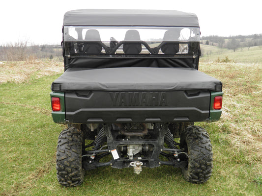 3 Star UTV Yamaha Viking - 1 Pc Lexan Back Panel w/Vent Option - 3 Star UTV