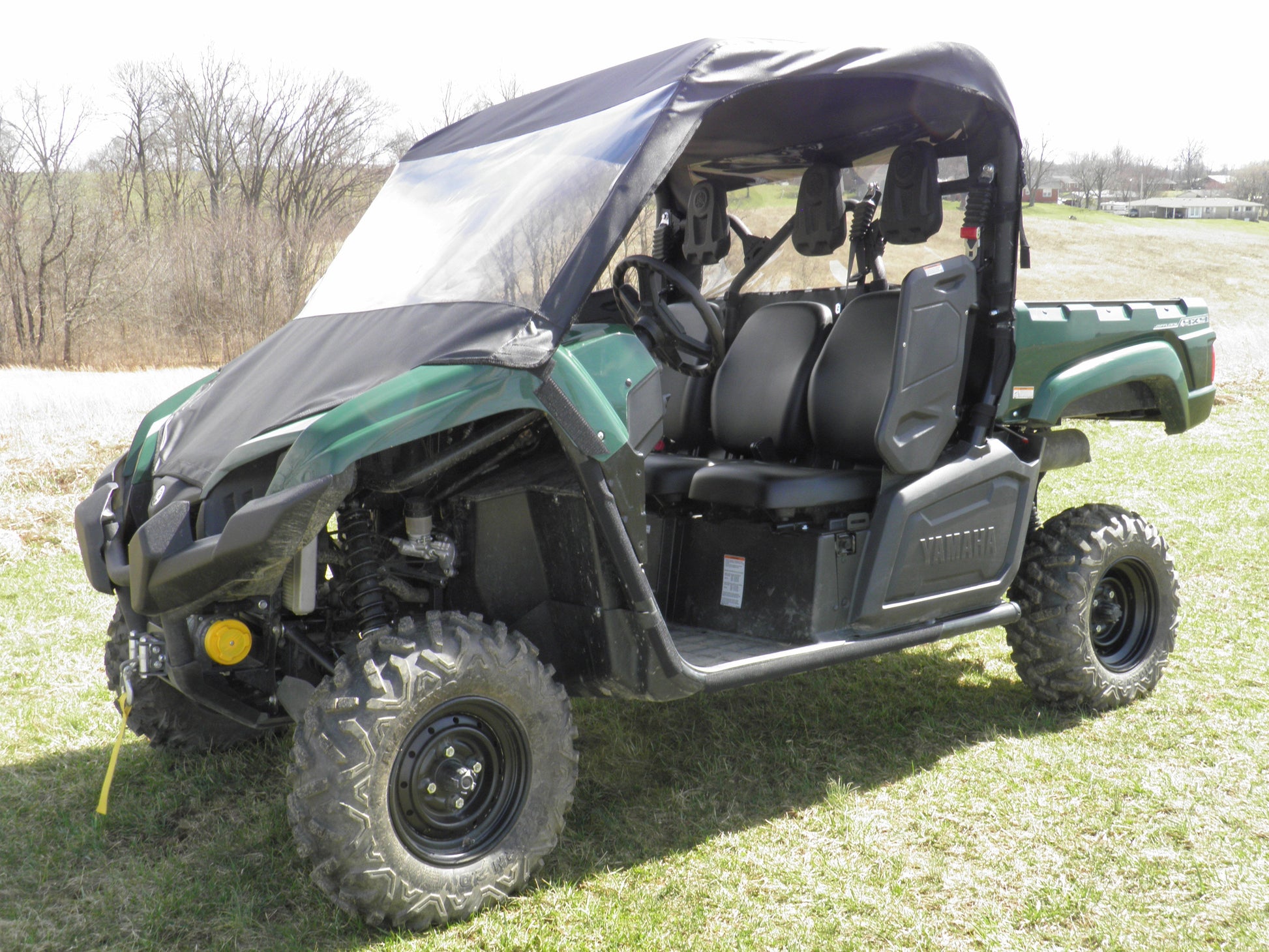 3 Star UTV Yamaha Viking - Vinyl Windshield/Top/Rear Combo - 3 Star UTV