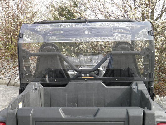 3 Star UTV Yamaha Wolverine - 1 Pc Lexan Back Panel w/Vent Option - 3 Star UTV