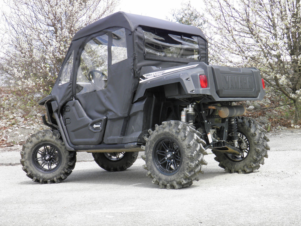 Yamaha Wolverine - Full Cab Enclos (YAMWOL-FCH-BLK) – JKLOFFROAD