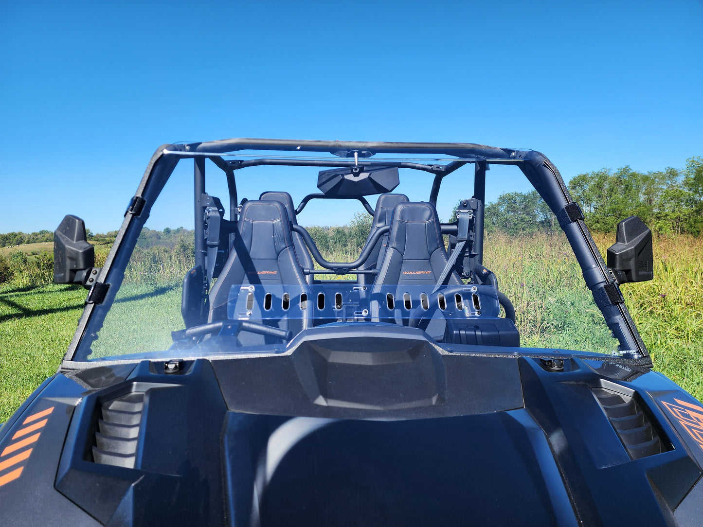 3 Star UTV Yamaha Wolverine RMAX 4-1000 - 1 pc Scratch Resista... - 3 Star UTV