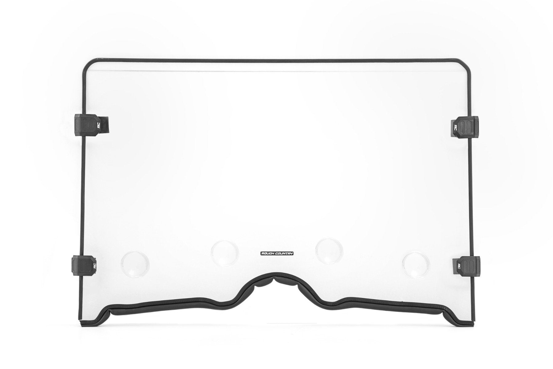 Vented Full Windshield | Scratch Resistant | Yamaha Rhino 660/Rhino 700 